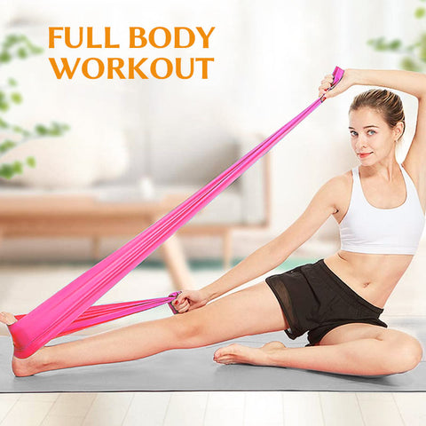 Long pilates resistance bands