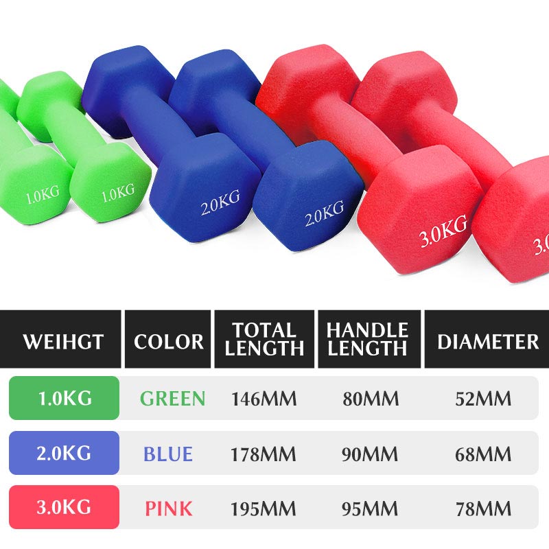 hand weights set