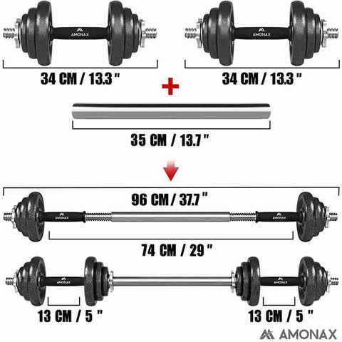 adjustable dumbbells set