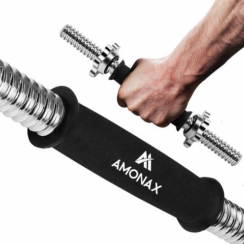 Dumbbell bar set (1 inch) with spinlock